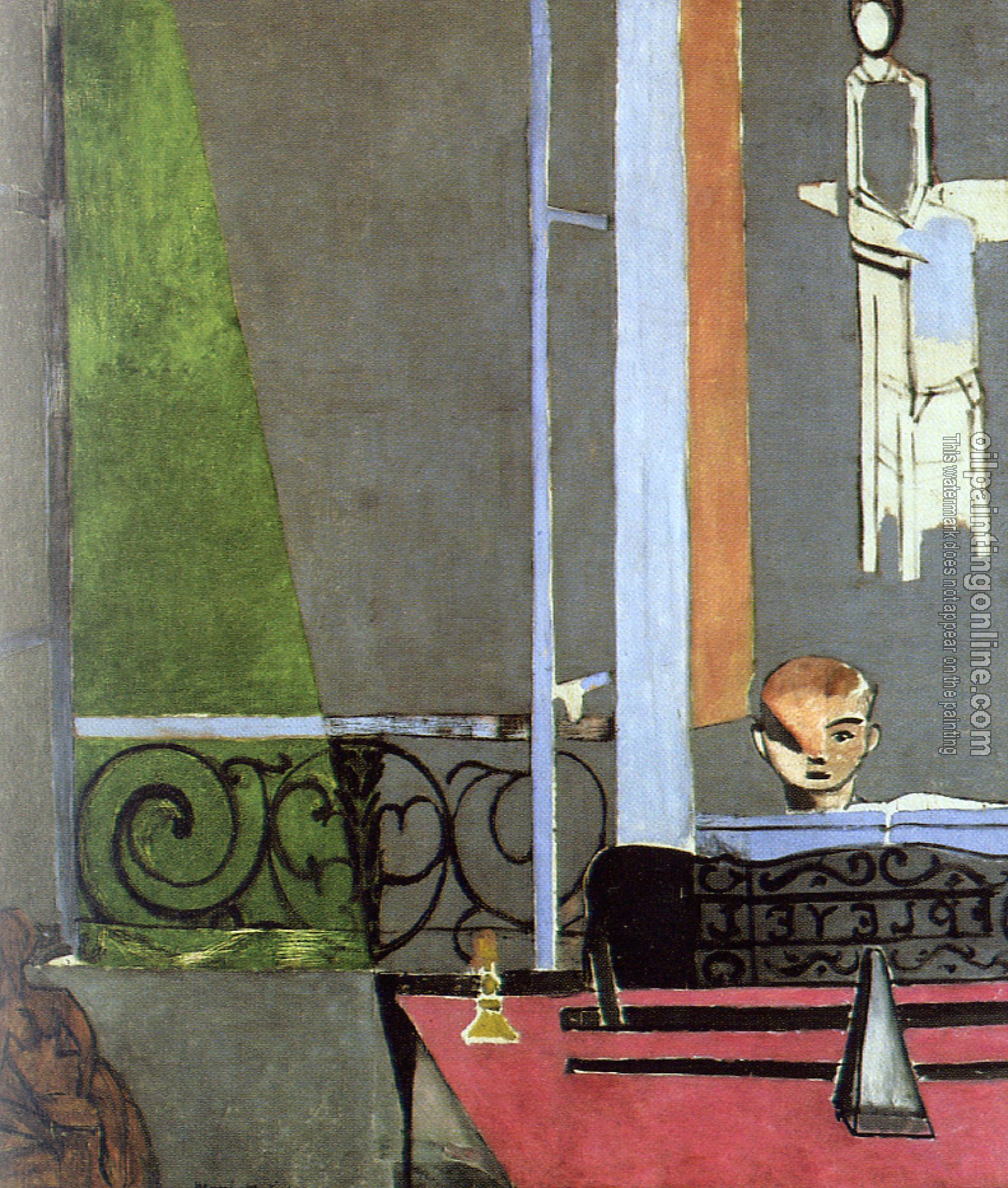 Matisse, Henri Emile Benoit - the piano lesson